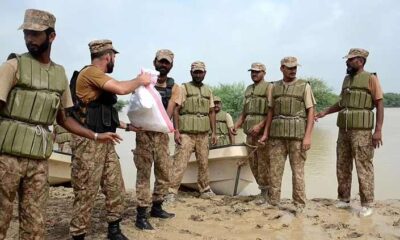 Pak Army continues relief activities in flood-hit areas