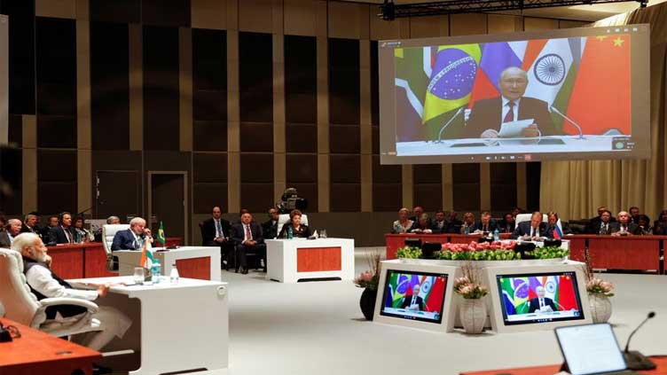 Putin uses BRICS summit to justify Russia's war in Ukraine