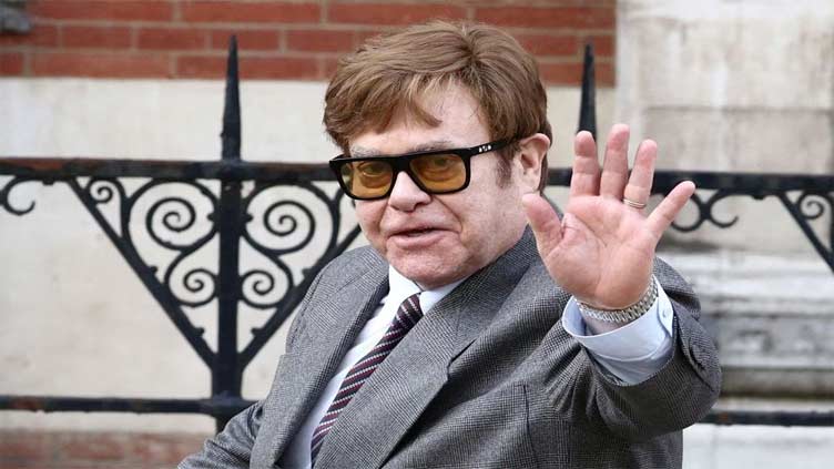 British singer Elton John spends night in hospital after slip at his French home