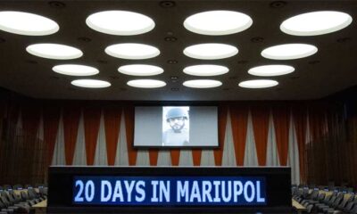 Over 100 VIPs attend UN screening of documentary on Russia's siege of Ukrainian city of Mariupol