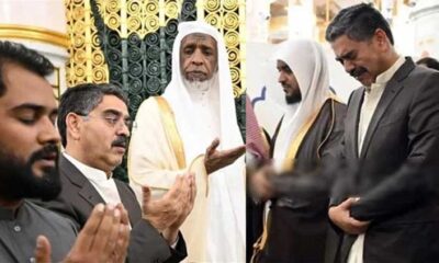 PM offers nawafil at Roza-e-Rasool in Madinah