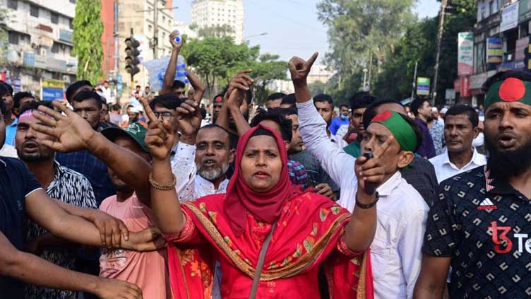 More than 100,000 rally to demand PM's resignation in Bangladeshi capital