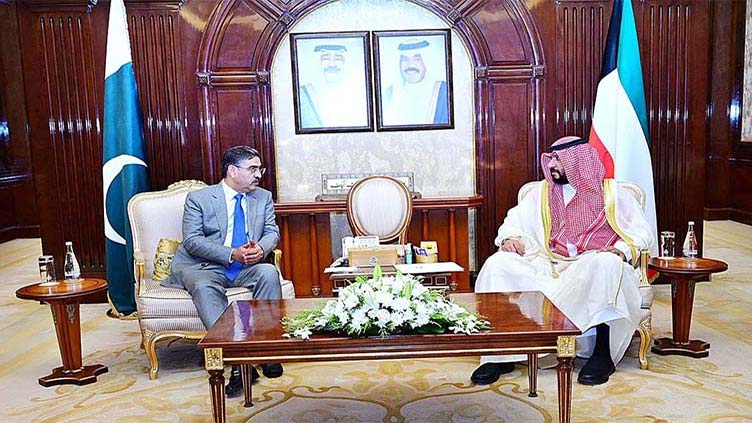 PM Kakar, Kuwaiti deputy PM Sheikh Talal reaffirm desire to strengthen fraternal ties