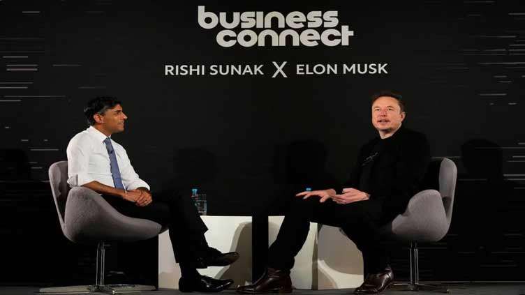 Elon Musk and Rishi Sunak chat China, killer robots and the meaning of life