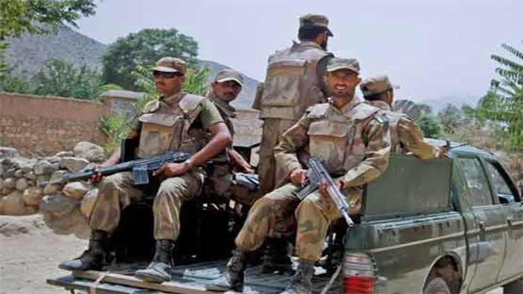 Three terrorists killed in exchange of fire with forces: ISPR