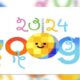 Google celebrates new year with animated doodle