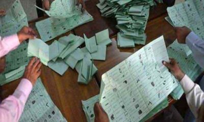 Vote count in full swing after daylong polls end amid security