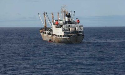 US Coast Guard boards Chinese fishing boats near Kiribati, official says