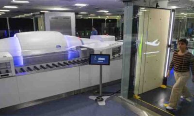 TSA unveils passenger self-screening lanes at Vegas airport as 'a step into the future'