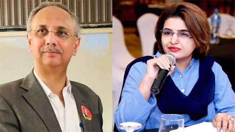 An anti-terrorism court (ATC) has granted bails to Pakistan Tehreek-e-insaf (PTI) leaders Omar Ayub Khan and Seemabia Tahir in May 9 cases. ATC judge Ijaz Asif heard the case and granted them the bails. On March 18, the Lahore Special Anti-Terrorism Court granted interim bails to Omar Ayub Khan till April 20 in five cases. Read more:Plan made to defeat PTI in vote recount: Omar Ayub Earlier, on March 15, the Islamabad ATC had extended the interim bail of Ayub till April 16 in May 9 cases