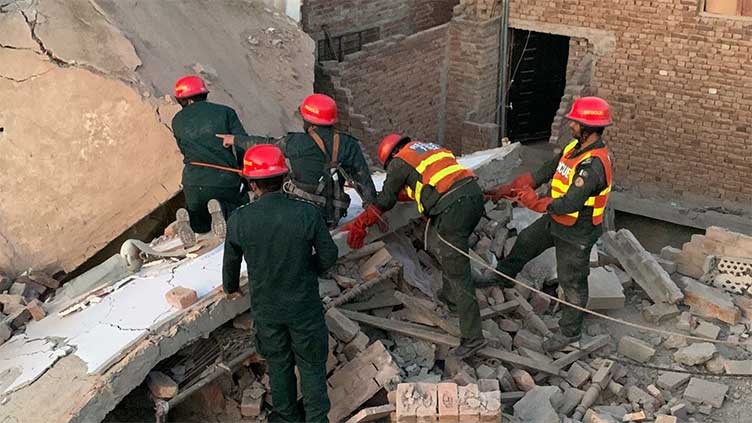 Nine killed as residential building collapses in Multan