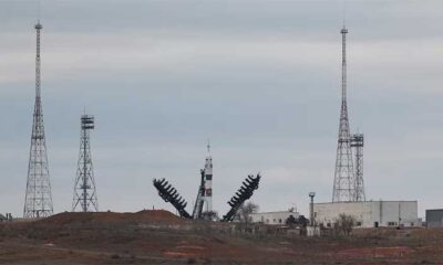 The launch of a Russian Soyuz spacecraft, which was meant to carry Russian and Belarusian cosmonauts and an American astronaut to the International Space Station (ISS), was cancelled at the last minute on Thursday. "Launch!" mission control said as the rocket was shown at its launch site at the Baikonur cosmodrome in Kazakhstan with its main supports shown moving away. Then the words "automatic cancellation of the launch" came over the live stream. Those presenting the live stream for Roscosmos, the Russian space agency, said: "Unfortunately friends, a command has been sounded to cancel the launch." "Today’s Soyuz launch was aborted at the 20-second mark. The spacecraft and crew remain safe," US space agency NASA said. The next opportunity to launch is Saturday, it added. No reason for the aborted launch was immediately given. It had been scheduled to take place at 1321 GMT and dock with the ISS a few hours later. The crew, including NASA astronaut Tracy Dyson, Russian cosmonaut Oleg Novitsky and Marina Vasilevskaya of Belarus, was shown in the rocket just before the cancellation. Novitsky and Vasilevskaya had been due to stay just 12 days on the ISS and to give a ride home to Loral O’Hara on April 2, according to NASA. Dyson was due to spend six months aboard the ISS doing experiments on technology that would help humans prepare for future space missions, NASA said.
