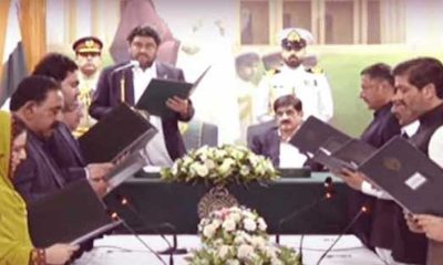 Eight more ministers of Sindh cabinet sworn in