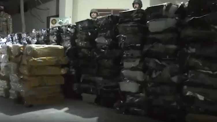 Pakistan Navy, ANF seize 150kg drugs during joint operation