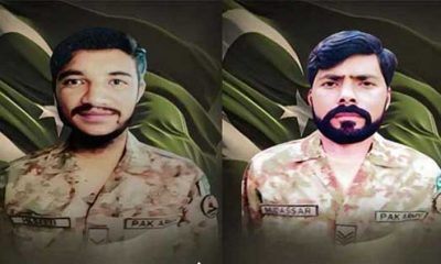 Two soldiers embrace martyrdom in Buner IBO