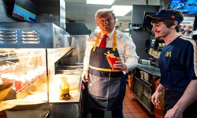 Trump gets ire over work at McDonald's without hairnet, gloves