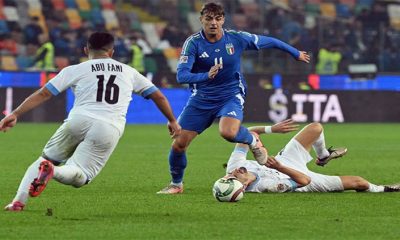 Revived Italy sweep past Israel in Nations League amid high security