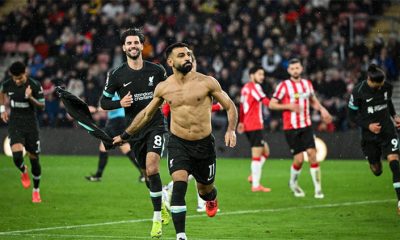 Salah sends Liverpool eight points clear after Southampton scare