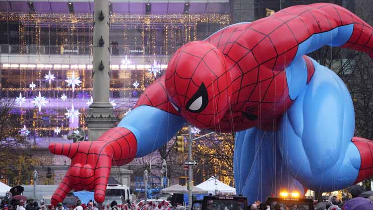 From Santa to celebrities, the annual Macy's Thanksgiving Day Parade in pictures