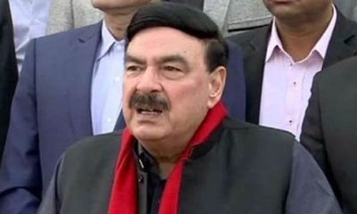 Sheikh Rashid predicts imminent fall of govt, slams secrecy around IMF talks