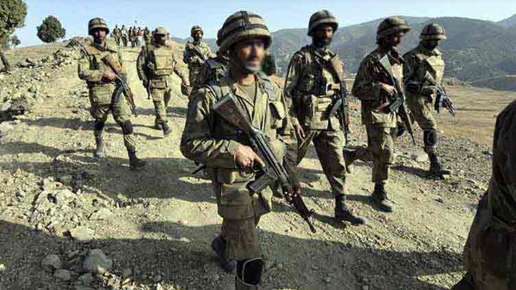 Security forces eliminate five terrorists in KP's Tirah Valley