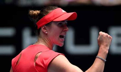 Svitolina rallies from sloppy start to reach last eight in Melbourne