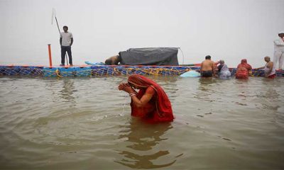 Tens of thousands take holy dip in India as Maha Kumbh festival begins