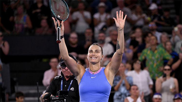 Sabalenka warms up for Australian Open with Brisbane win